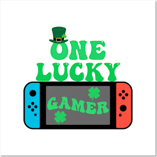 One Lucky Gamer St Patrick's Day Posters and Art